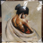 15x Canvas schilderij vrouw 80×80